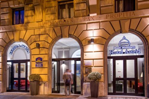 La fachada o entrada de Best Western Hotel Astrid
