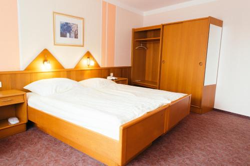 Katil atau katil-katil dalam bilik di Hotel Daub
