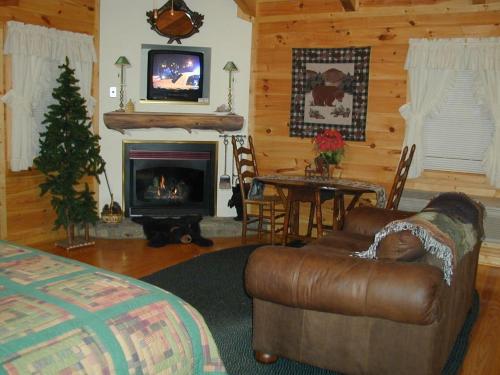 A seating area at Black Forest Bed & Breakfast