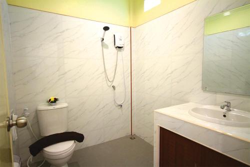 Koupelna v ubytování AddJitResort aonang - SHA Extra Plus