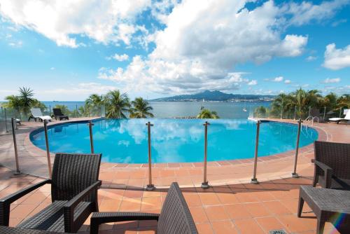 Paisaje cerca de este hotel