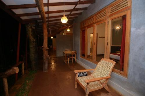Un lugar para sentarse en The Spice Lodge