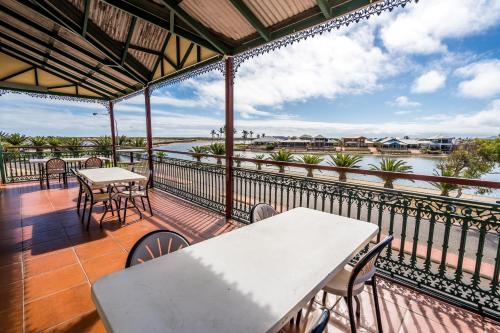 Balkón nebo terasa v ubytování Gascoyne Hotel