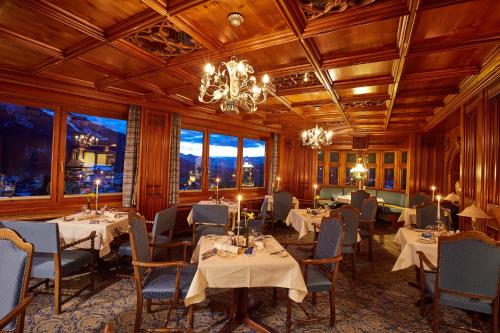 Un restaurante u otro lugar para comer en Hotel Prinz-Luitpold-Bad