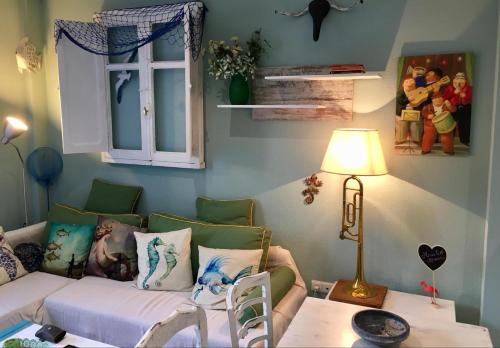 Postel nebo postele na pokoji v ubytování Casa Coquina. Vera Natura. Urbanizacion naturista