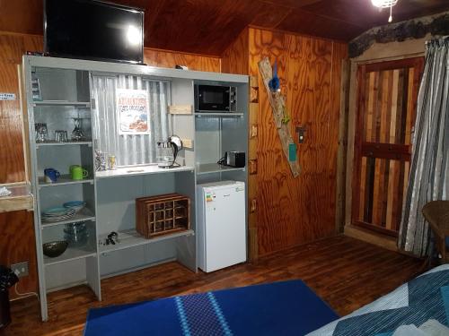 Kuchyň nebo kuchyňský kout v ubytování Thandamanzi Self Catering
