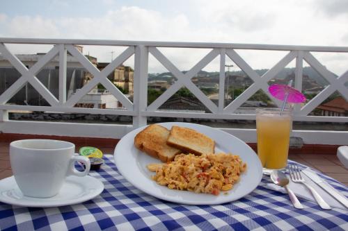 Comida en el hotel o alrededores