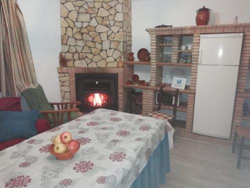 Kuchyň nebo kuchyňský kout v ubytování Casa el Pino