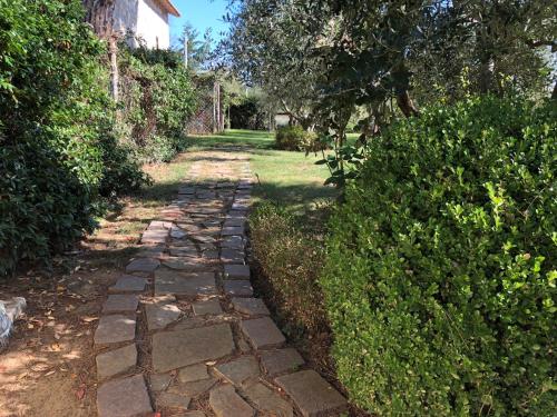 Jardín al aire libre en Agriturismo Beata Vanna