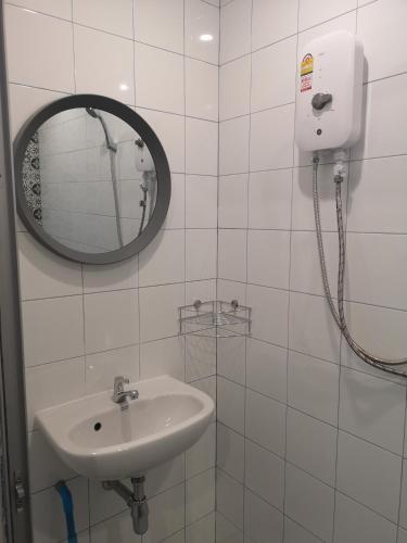 Koupelna v ubytování Get GuestHouse 2 ( Sangsri soi 4)