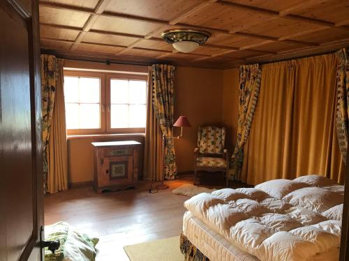 Posezení v ubytování Alpenchalet