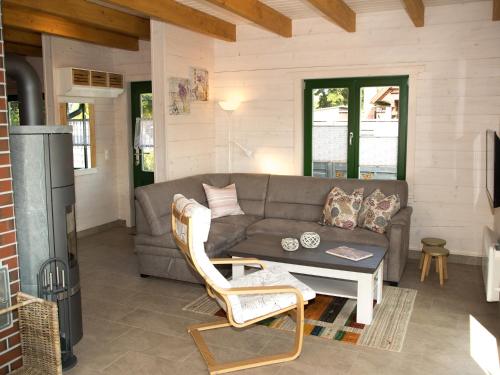Ruang duduk di Ferienhaus F.Winkler