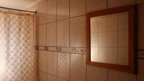 Ένα μπάνιο στο Cabañas Aitue