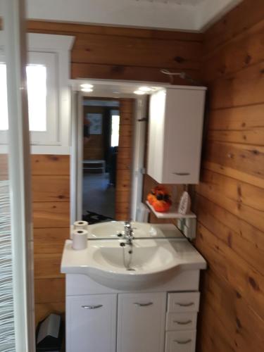 Ванная комната в Chalet Dennerust