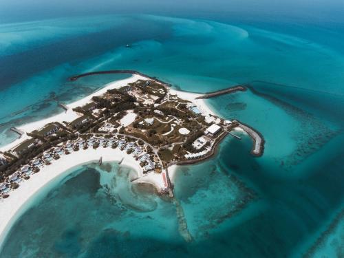 Ptičja perspektiva objekta Nurai Island, Saadiyat