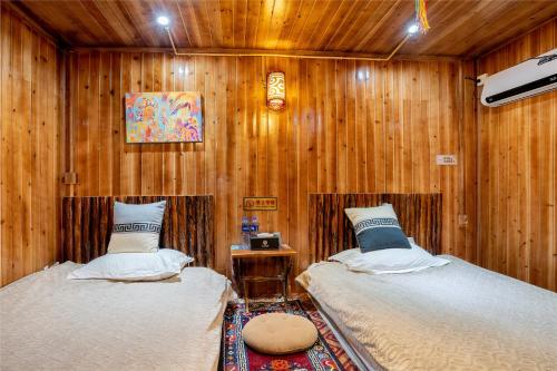 Katil atau katil-katil dalam bilik di Yi's Hostel