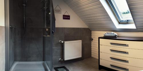 Koupelna v ubytování Ferienwohnung stadtnah im DG