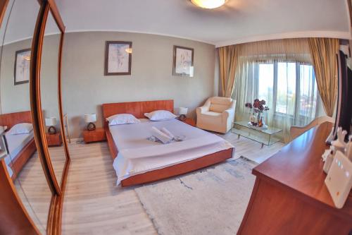 Ένα ή περισσότερα κρεβάτια σε δωμάτιο στο Dream Residence romantic