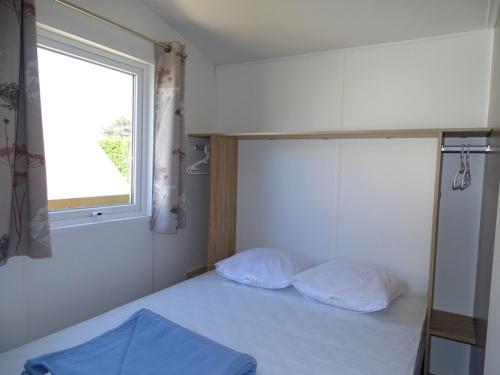 Krevet ili kreveti u jedinici u okviru objekta Camping Magali Plage