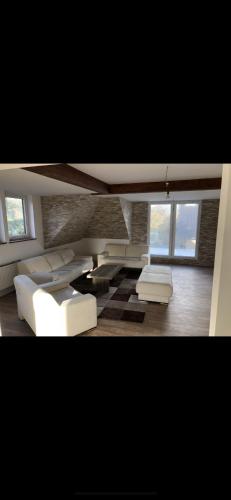 Posezení v ubytování Lux Apartmant Westerstede