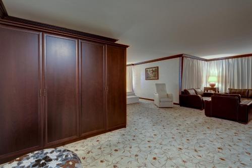Posezení v ubytování Shiroka Laka Hotel