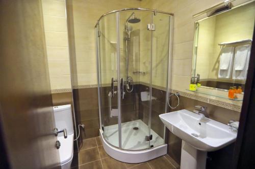 Koupelna v ubytování Aghveran Ararat Resort Hotel