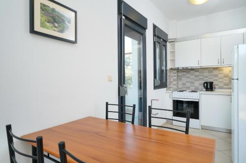 Dapur atau dapur kecil di Scandia Villas