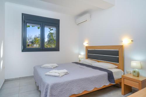 Katil atau katil-katil dalam bilik di Scandia Villas