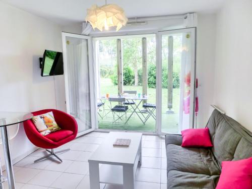 Χώρος καθιστικού στο Apartment l'Allée des Dunes-9 by Interhome