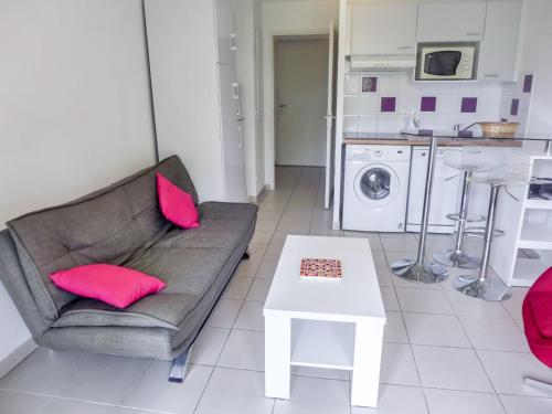 Χώρος καθιστικού στο Apartment l'Allée des Dunes-9 by Interhome