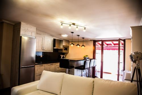 Dapur atau dapur kecil di A casa da Igrexa