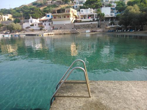 a metal object in a body of water at VILA INSPIRATION - ON KINI BEACH in Kinion