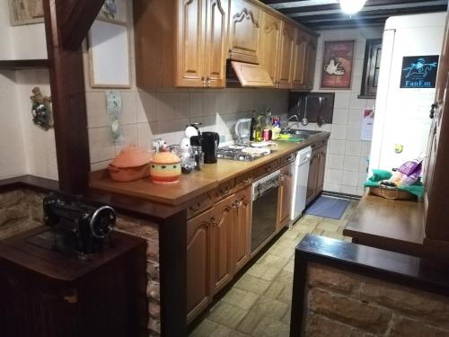 Kuchyňa alebo kuchynka v ubytovaní Villa Laura