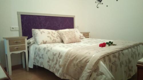 Cama o camas de una habitación en Apartamento Rio Sar garaje incluido