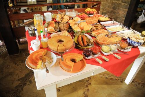 Eten bij of ergens in de buurt van de herberg

