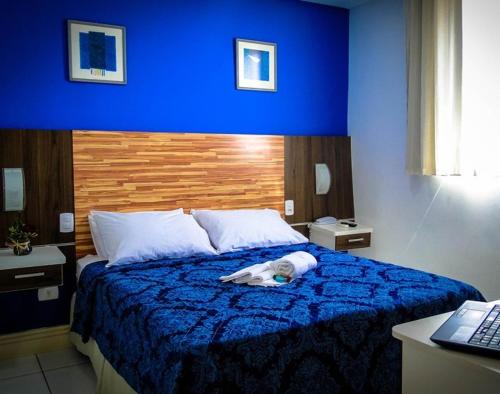Ένα ή περισσότερα κρεβάτια σε δωμάτιο στο Hotel 1000