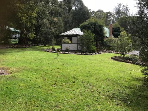 Un jardín fuera de The Lodges