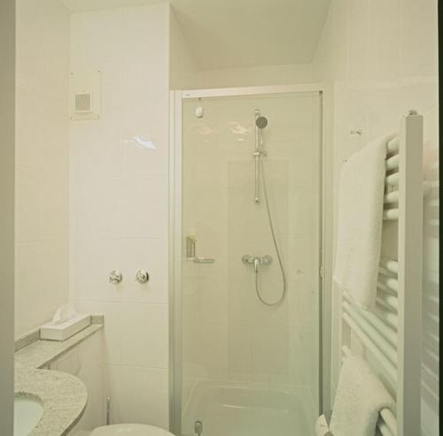 
Ein Badezimmer in der Unterkunft Hotel Diamant
