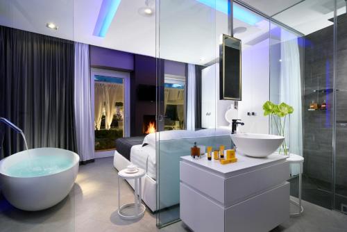 Kúpeľňa v ubytovaní Sole in me Resort by Altoborgo