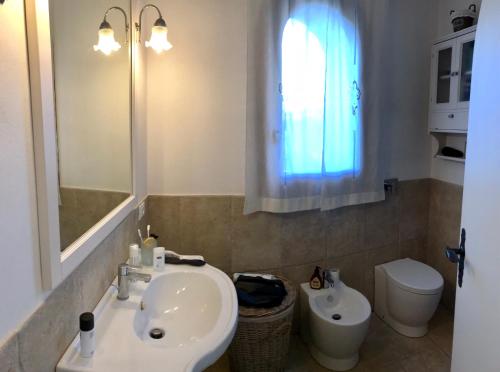 Kúpeľňa v ubytovaní Dammuso Villa