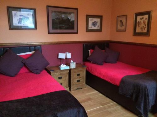 Voodi või voodid majutusasutuse Leven and Linnhe Apartments, West Highland Way Holidays toas