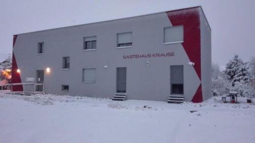Gästehaus Krause v zimě