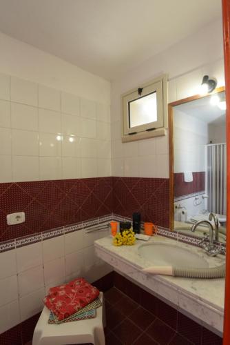 Koupelna v ubytování Residence Villa Grotta Monaca