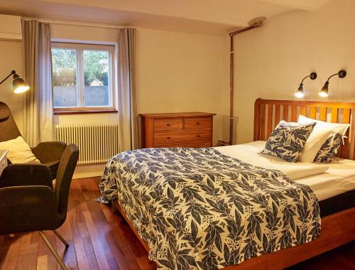 Una cama o camas en una habitación de MillasVilla