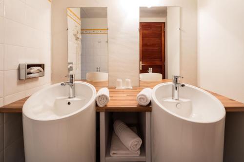 Koupelna v ubytování Le Rayon Vert - Hôtel & Restaurant VUE SUR MER