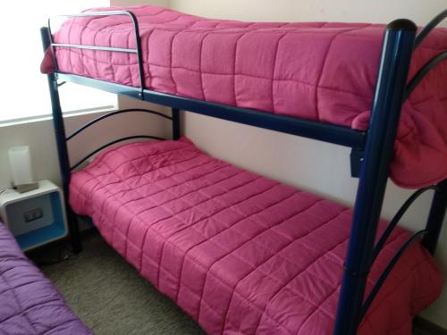 Postel nebo postele na pokoji v ubytování Departamento familiar en Viña del Mar