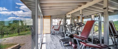 Фитнес-центр и/или тренажеры в Castello di Spaltenna Exclusive Resort & Spa