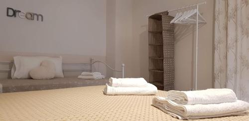 En eller flere senge i et værelse på Dúplex Palacio del Vizconde