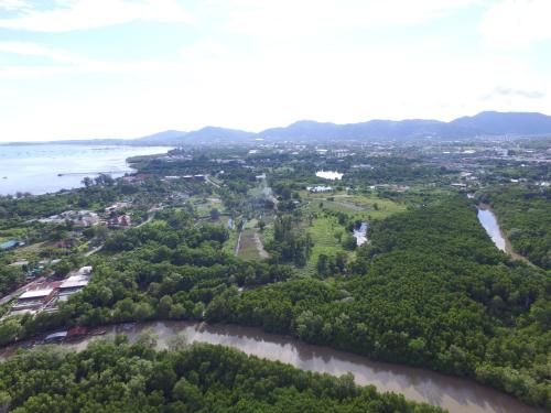 an aerial view of the allegheny river at Good Night Pool Villa Phuket - SHA Plus in Phuket Town