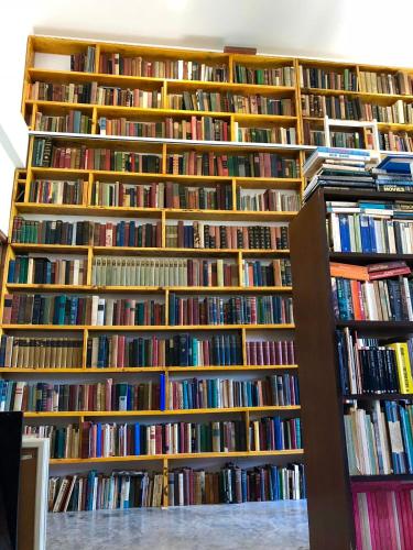 リゾートにある図書室